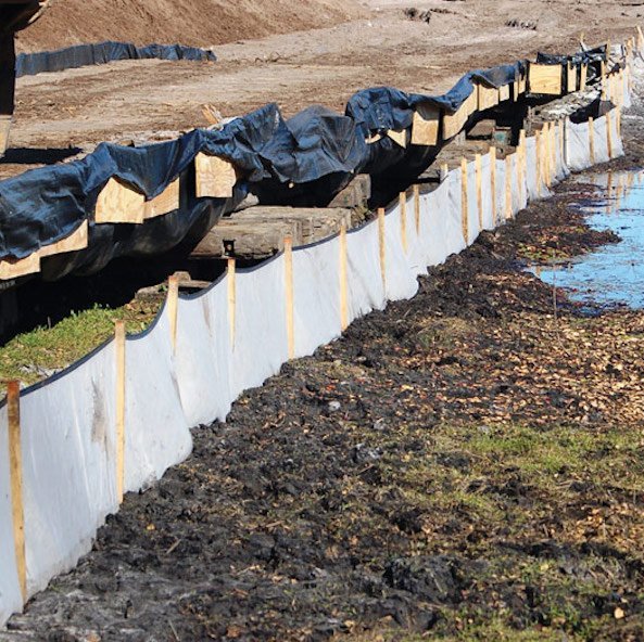 Priority 2 Banded Silt Fence