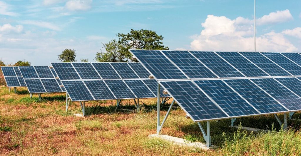 Solar panels for renewable energy