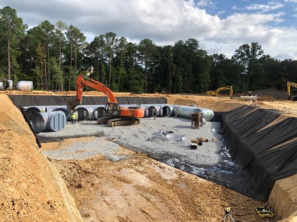 CMP system under subdivision development