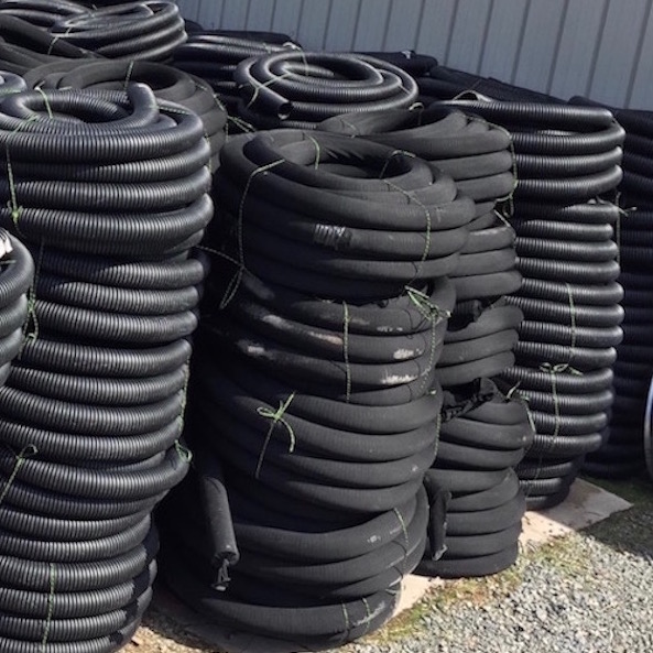 HDPE Single Wall Pipe with Sock