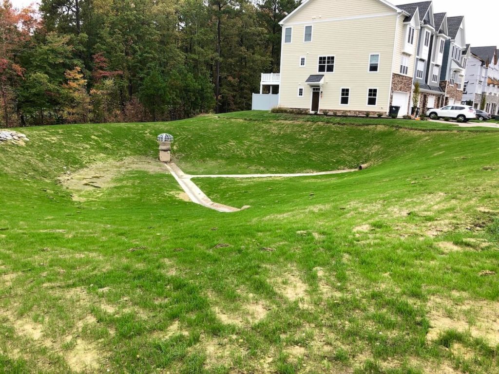BMP after applying EarthGuard hydromulch