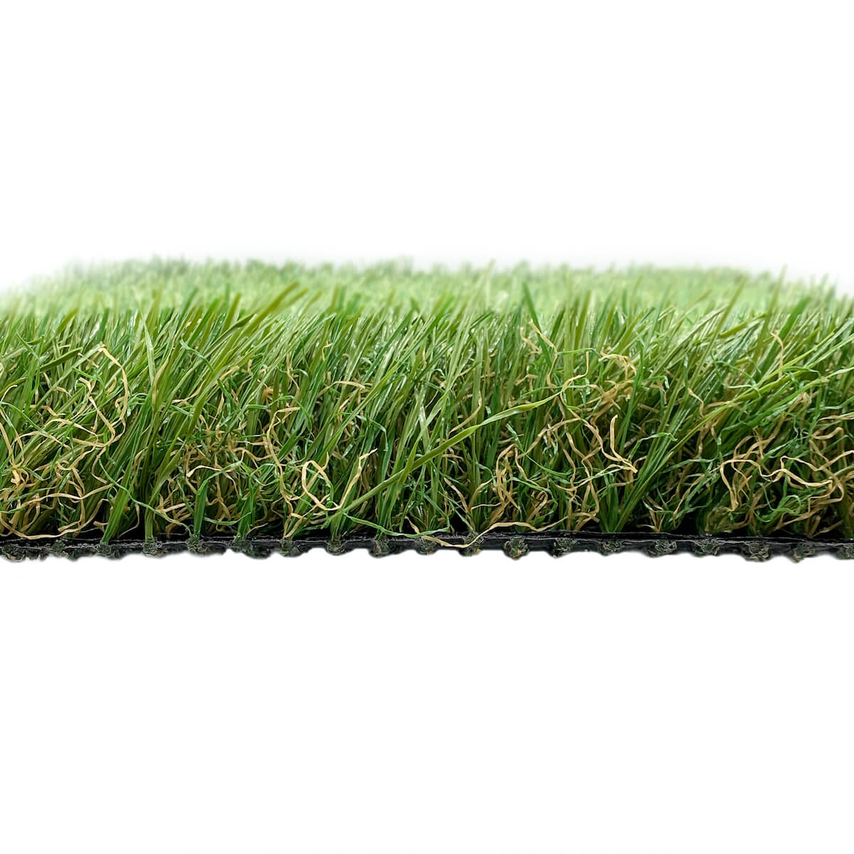 Synthetic turf with urethane backing