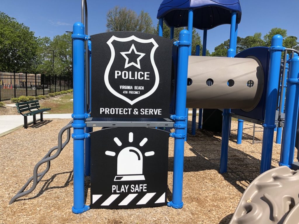 Playground at Police Precinct