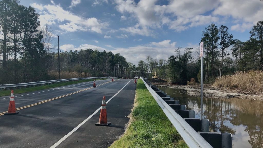 Completed Sandbridge Bridge Replacement