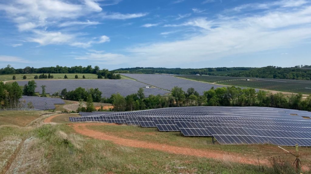 Altavista Solar Farm near Lynch Station, Virginia