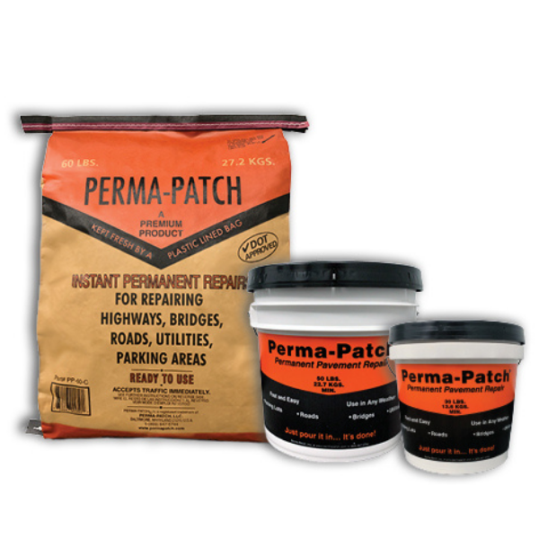 Perma-Patch pot hole solution