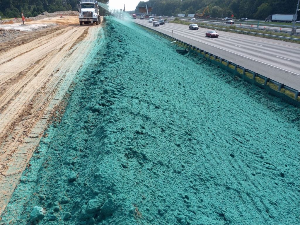 EarthGuard for interstate improvements project in Northern Virginia