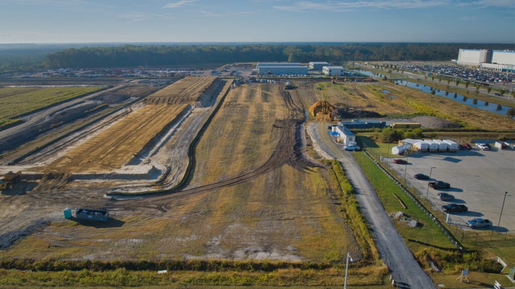 Aerial view of Northgate Lot H