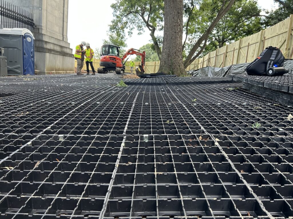 GEOTERRA ground protection mats