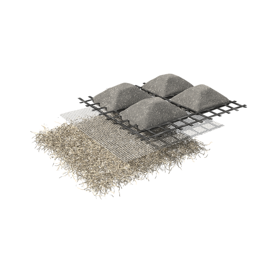 Flexamat standard concrete block mat