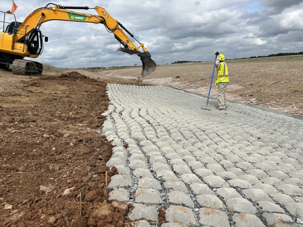 Flexamat plus up close in transition area