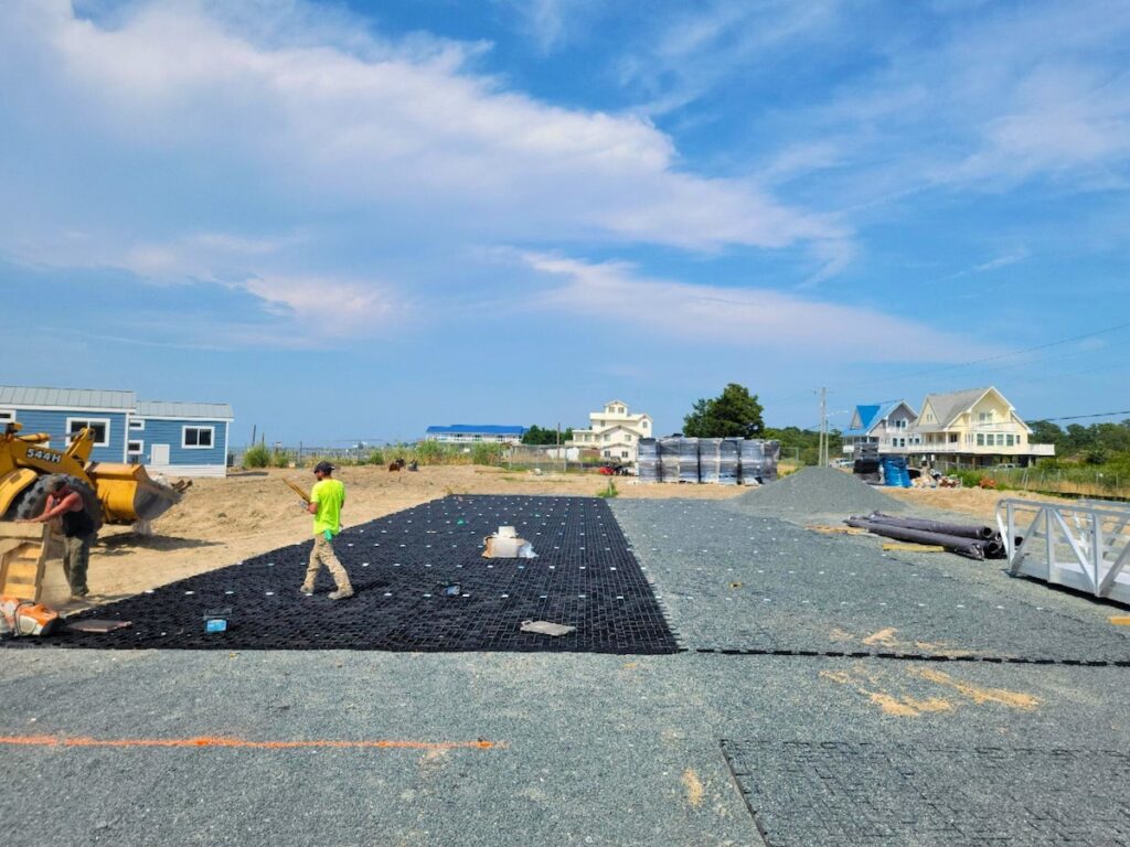 Installing GEOPAVE at the BluFin Bungalows development