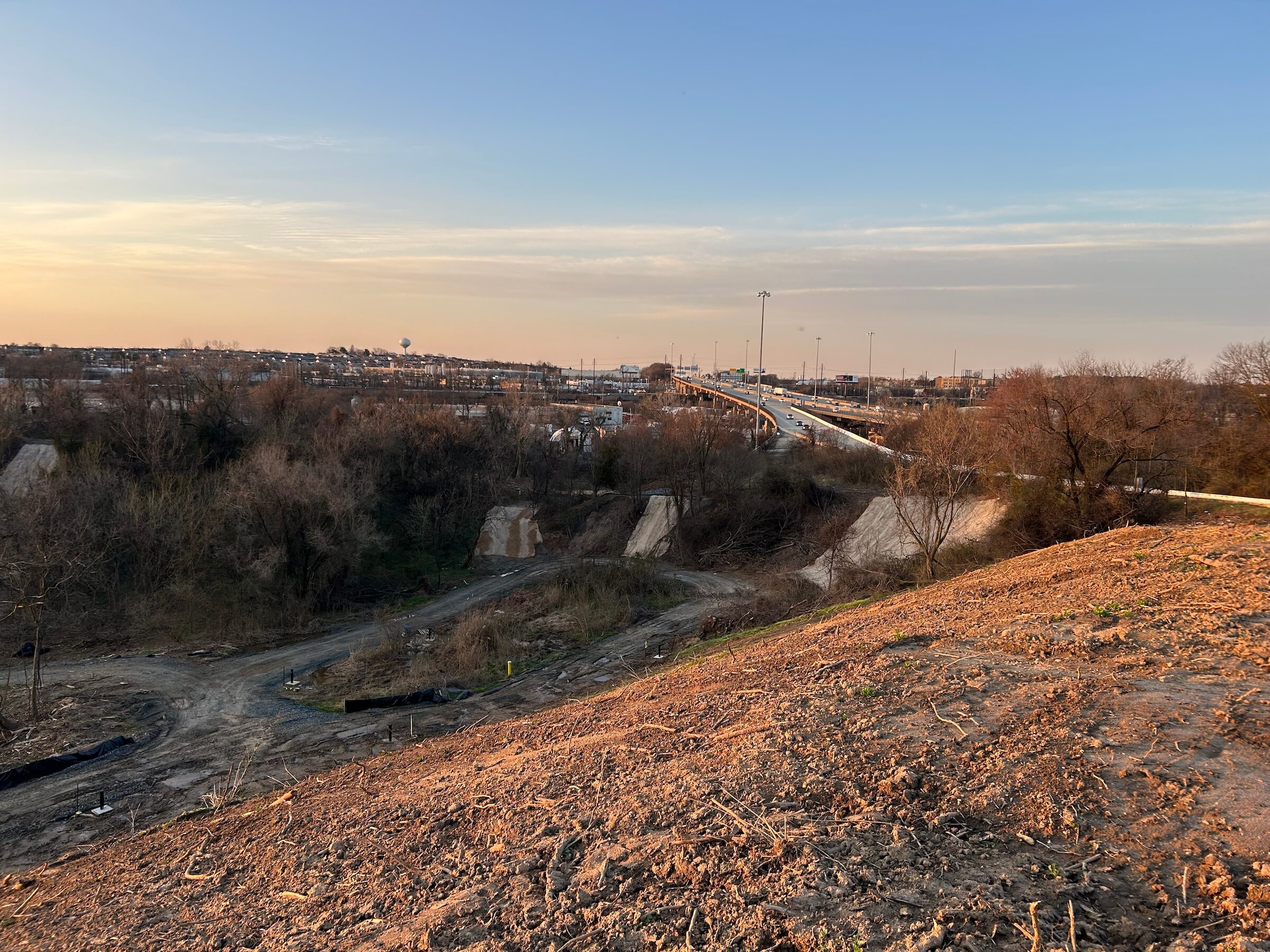 View of 68th Dump Superfund Site