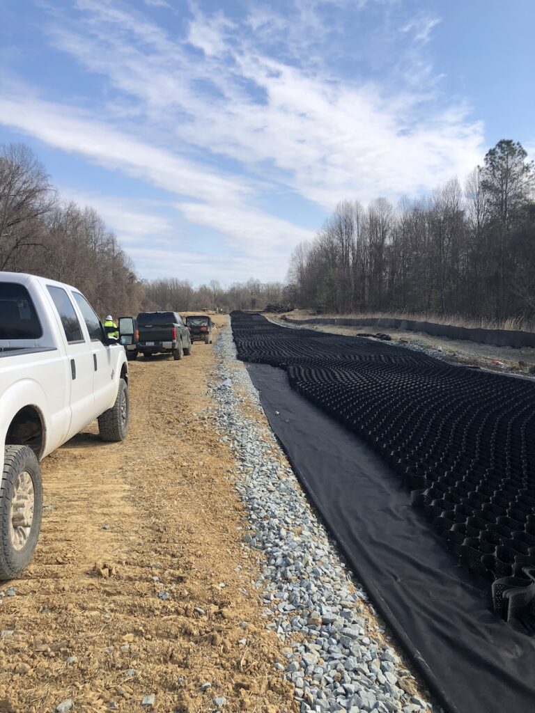 GEOWEB at Clagett Solar Farm