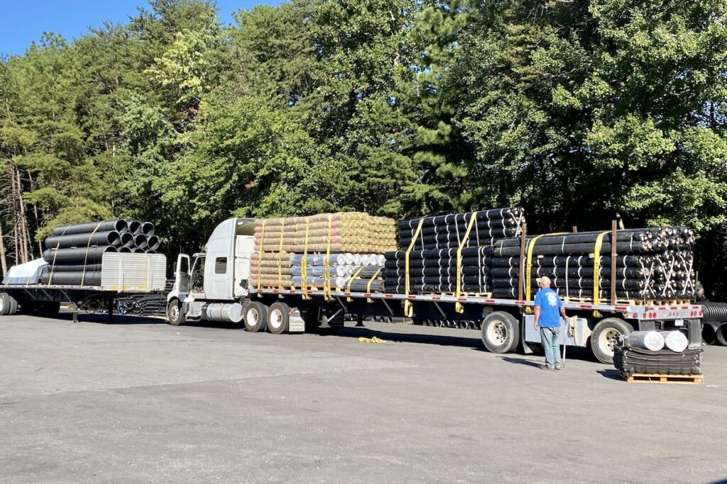 trucks staged oilville