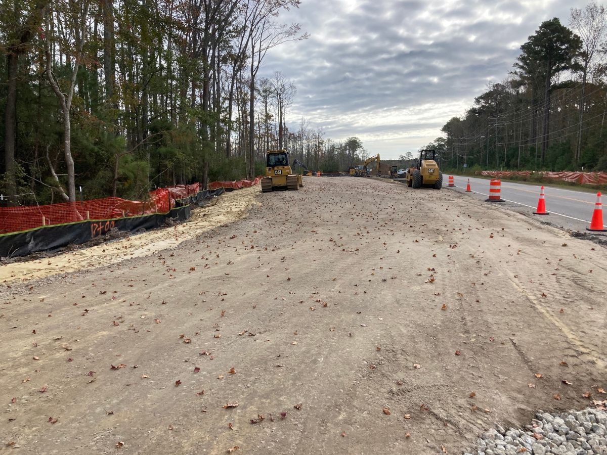 Road construction