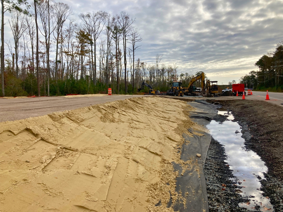 Road reconstruction