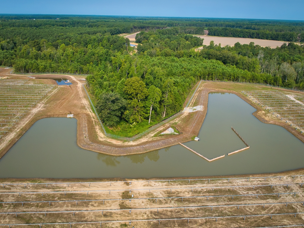 BMP on solar farm